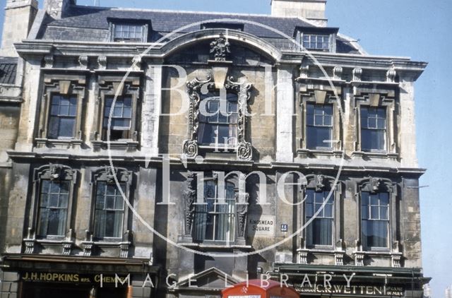 Windows, Rosewell House, 14, Kingsmead Square, Bath 1956