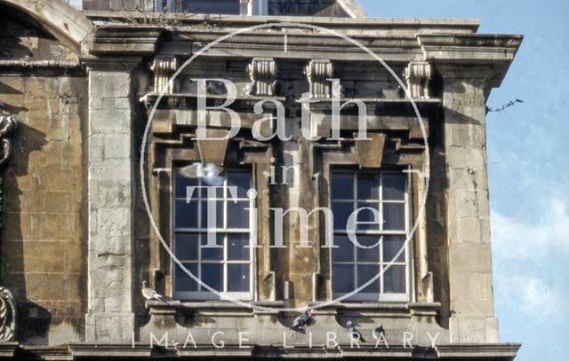 Windows, Rosewell House, 14, Kingsmead Square, Bath 1962