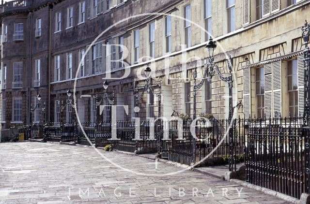 Lansdown Crescent, Bath 1974