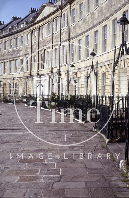 Lansdown Crescent, Bath 1974