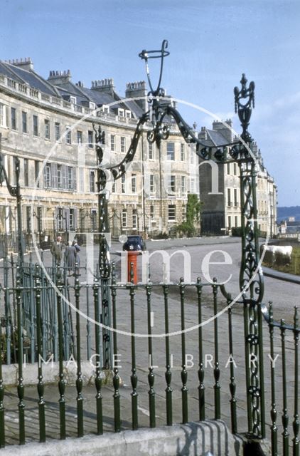 Lansdown Crescent, Bath 1956