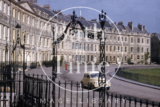 Lansdown Crescent, Bath 1970