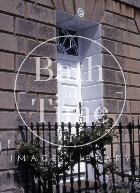 Doorway, 8, Lansdown Crescent, Bath 1979