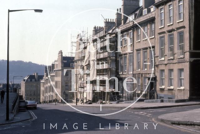 Oxford Row, Lansdown Road, Bath 1976