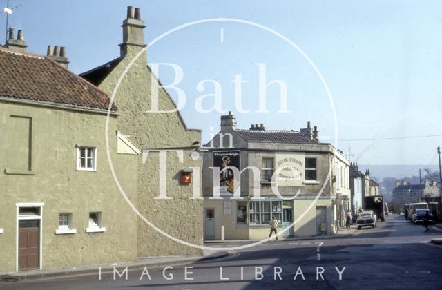 Larkhall from Salisbury Road, Bath 1973