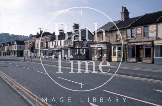 65 to 83, Lower Bristol Road (previously Westmoreland Mart and Westmoreland Terrace), Bath 1975