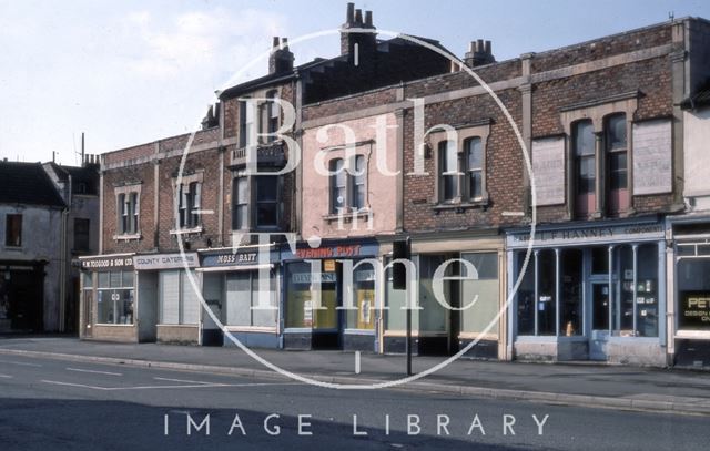 72 to 77, Lower Bristol Road (previously Westmoreland Terrace), Bath 1975