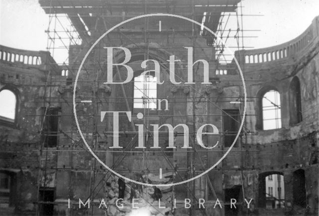 Interior of St. James's Church, Bath 1957