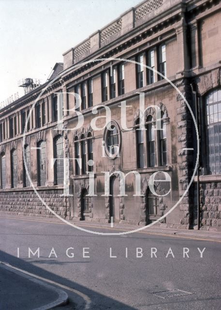 Stothert & Pitt's engineering works, Lower Bristol Road, Bath 1975