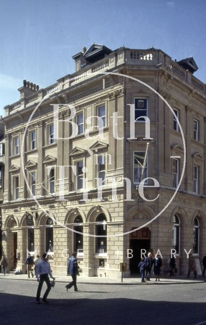 Lloyds Bank, 23, Milsom Street, Bath 1981