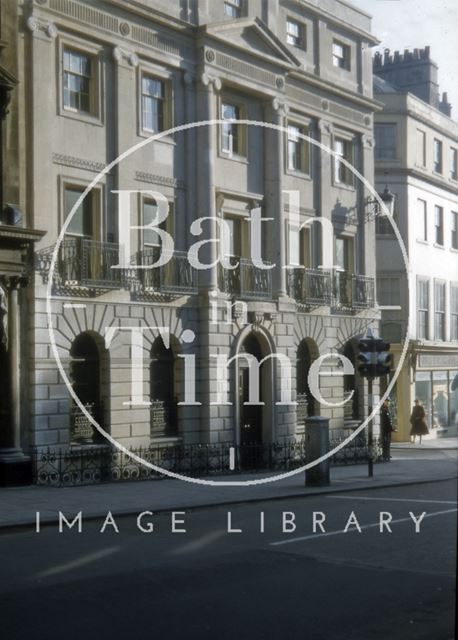 Lloyds Bank, 47, Milsom Street, Bath 1956