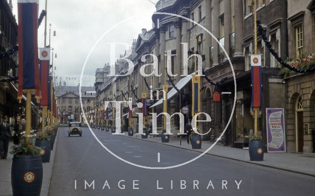 Milsom Street, Bath 1953