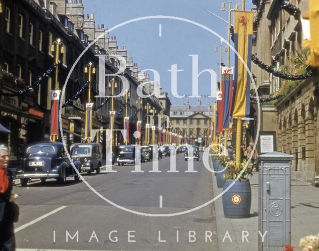 Milsom Street, Bath 1953