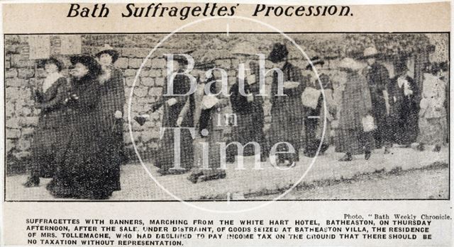 Bath Suffragettes' Procession c.1913