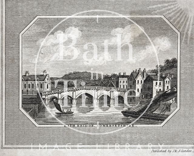 Bath Bridge, Bath 1814