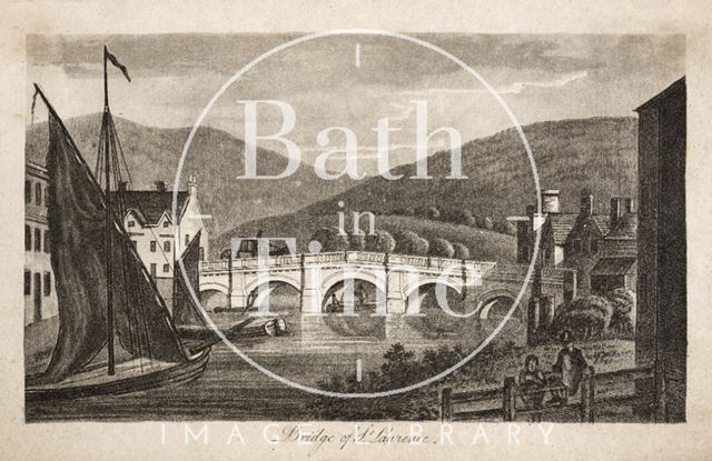 Bridge of St. Laurence (the Old Bridge), Bath 1792