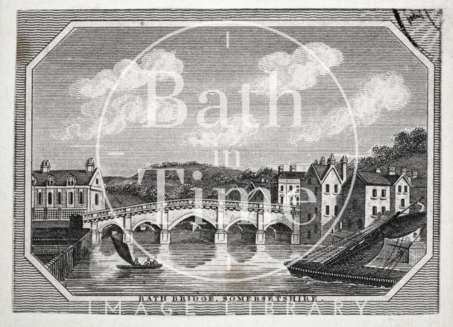 Bath Bridge, Bath 1814