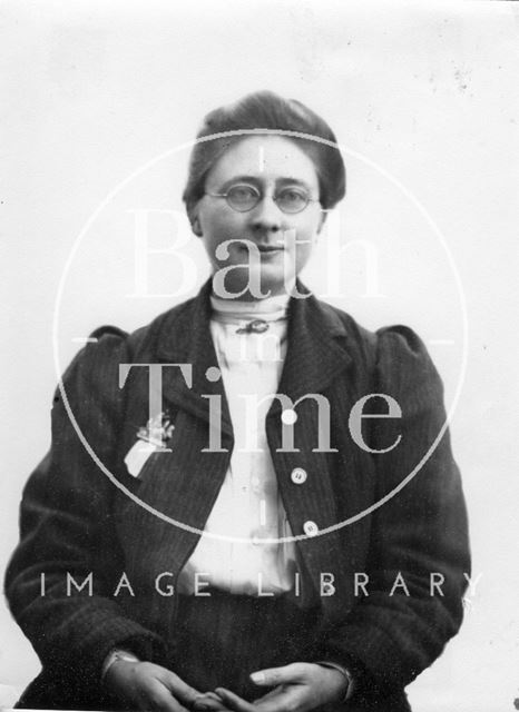 Suffragette Mary Blathwayt c.1909