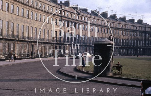 Norfolk Crescent, Bath 1962