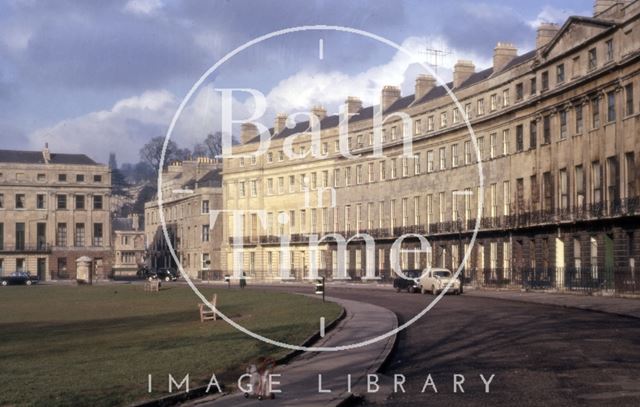 Norfolk Crescent, Bath 1962