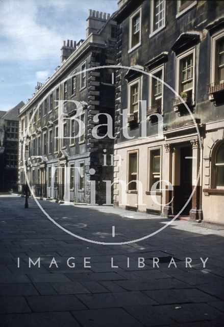 North Parade Buildings (previously Gallaway's Buildings), Bath c.1955