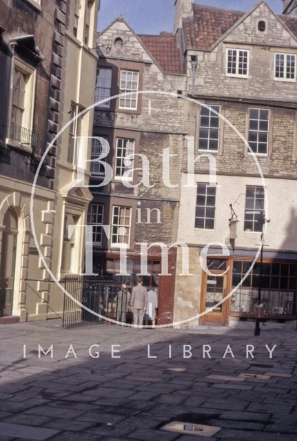 North Parade Passage (previously Lilliput Alley) from North Parade Buildings, Bath 1962