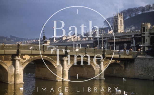 The Old Bridge, Bath 1956