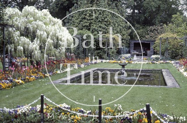 Garden for the blind, Henrietta Park, Bath 1984