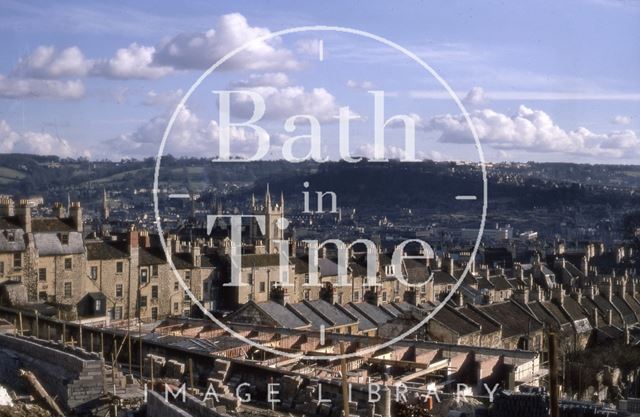 View of Bath from Lansdown Road 1970