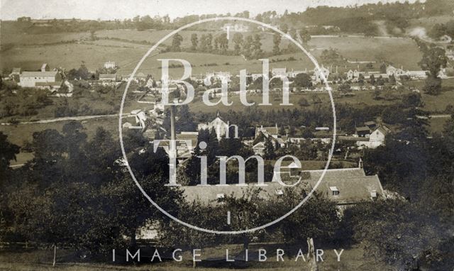 View of Monkton Combe and Freeman's Mill c.1907