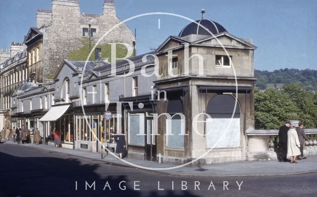 South side of Pulteney Bridge, Bath c.1960