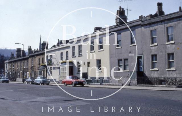 Summerlay's Place, Pulteney Road, Bath 1973