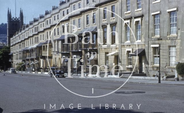 Raby Place, Bathwick, Bath 1957