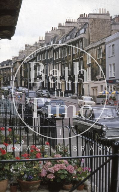 South side, Rivers Street, Bath 1969