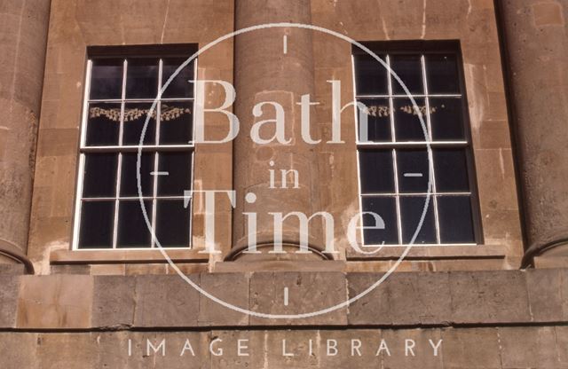 Restored windows, 1, Royal Crescent, Bath 1972