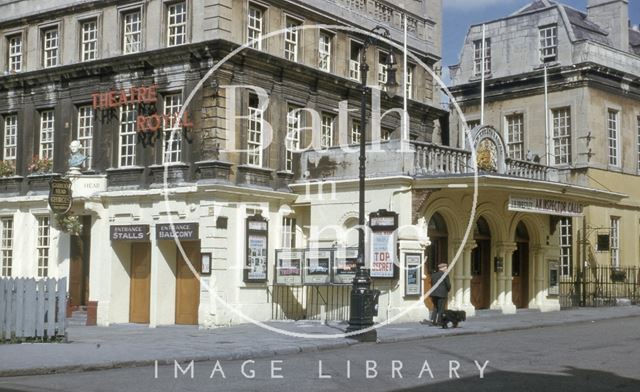 Theatre Royal, St. John's Place, Bath 1954