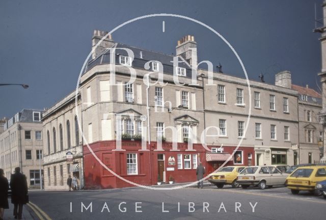 Gascoyne Place, Upper Borough Walls, Bath 1984