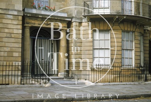 Doorway, 1, Sion Hill Place, Bath 1955