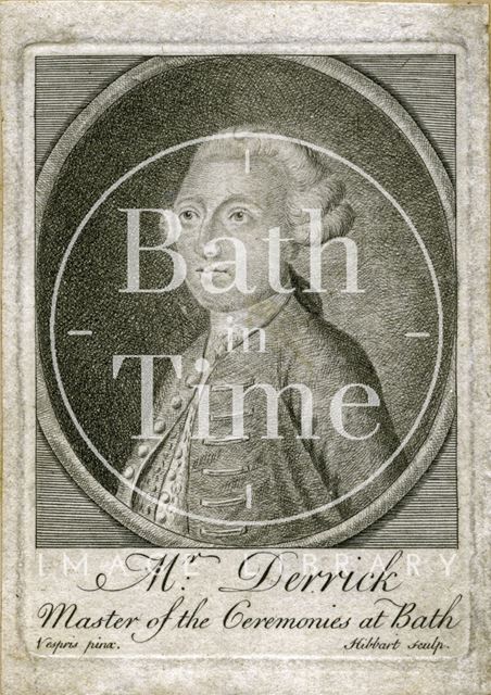 Samuel Derrick, Master of Ceremonies at Bath 1763-1769