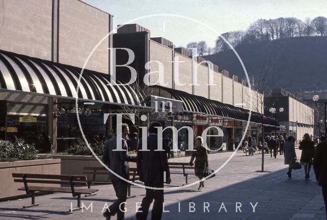 The Southgate Shopping Centre, Southgate Street, Bath 1976