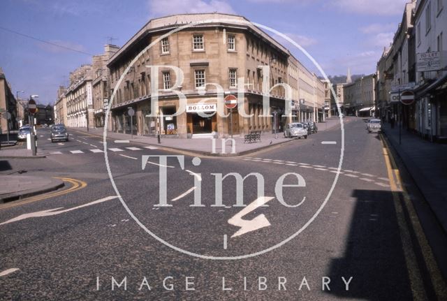 Southgate Street and St. James's Parade, Bath 1967