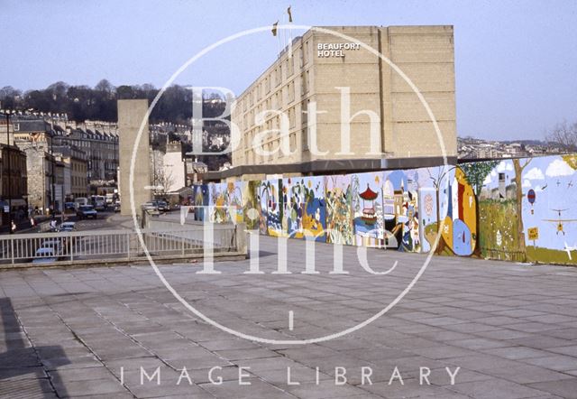 The Beaufort Hotel, Walcot Street, Bath 1985