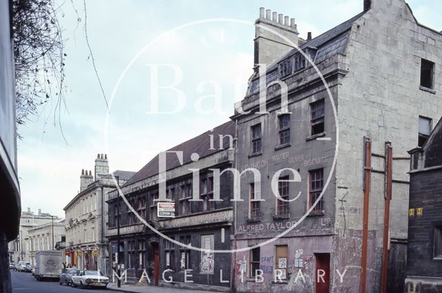 The Old Red House bakery, Walcot Street, Bath 1982