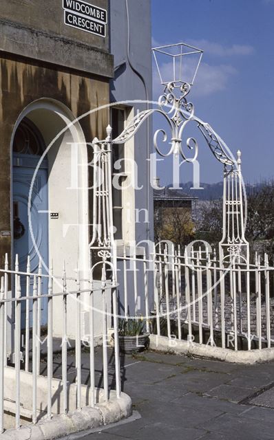 Lampholder, 1, Widcombe Crescent, Bath 1973