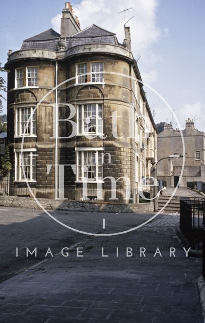 Widcombe Terrace, Bath 1970