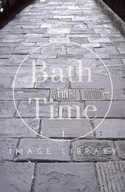 Paving, Bennett Street, Bath c.1950-1980