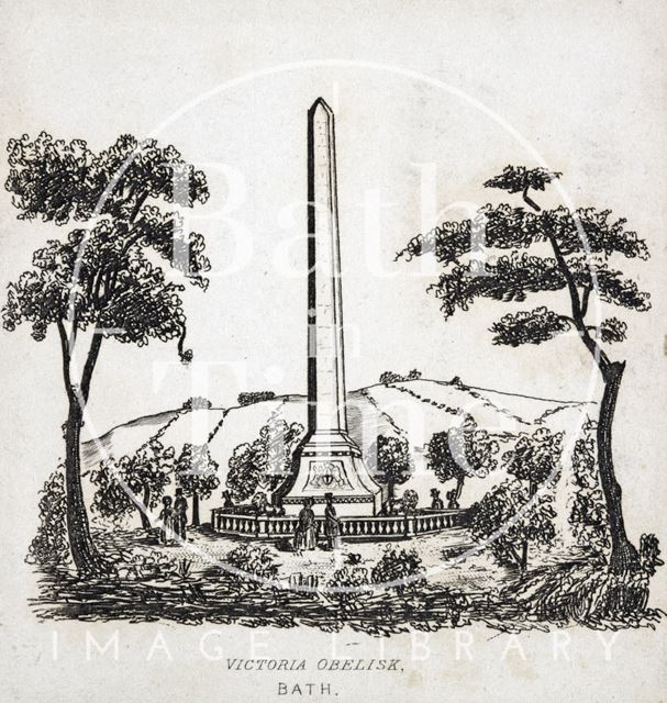 Victoria Obelisk, Bath c.1840