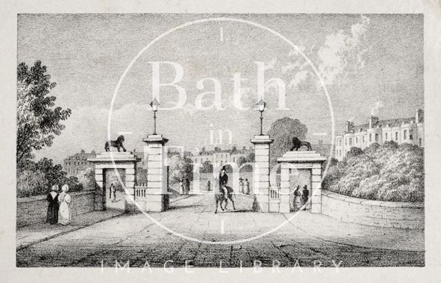 Rivers Gate, Royal Victoria Park, Bath c.1835