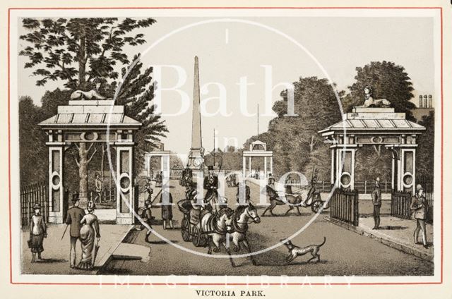 Royal Victoria Park, Bath c.1861