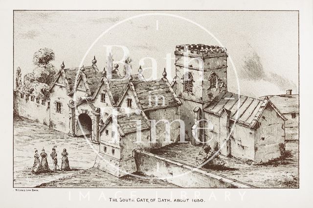 The South Gate of Bath c.1650